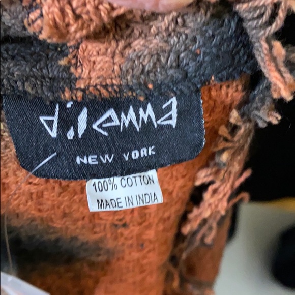 Dilemma Fringed Open Front Jacket - Picture 6 of 8